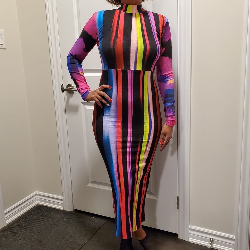 Desigual body on midi dress - never worn